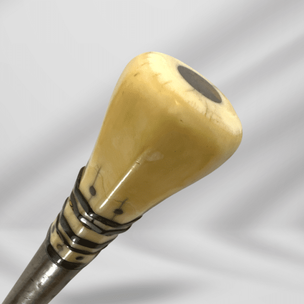 Antique Carved Ivory Walking Stick Cane
