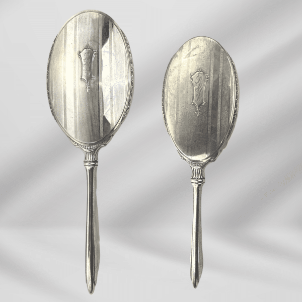 Antique Sterling Mirror Brush Set