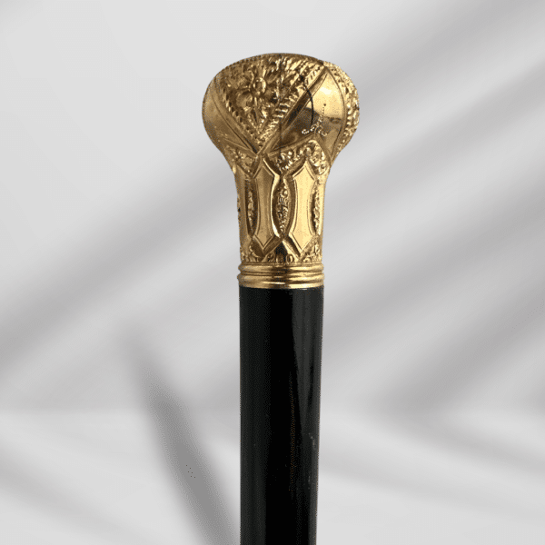 Antique Skinner Handmade Walking Stick Designer style Brass Handle Cane wooden