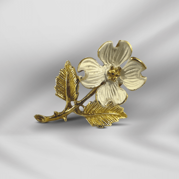 Dogwood Vintage Flower Pin Pendant