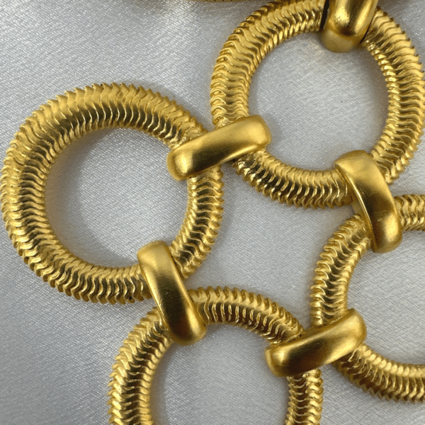 Vintage Trifari Set Of Necklace & Earrings
