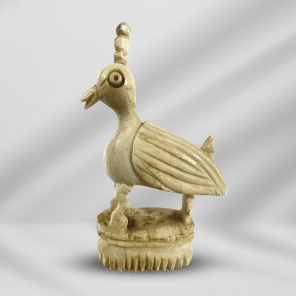 Antique Handcraft Carved Ivory Luck Bird