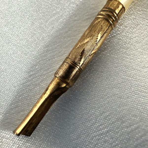 Antique Golf Filed Shell Pen