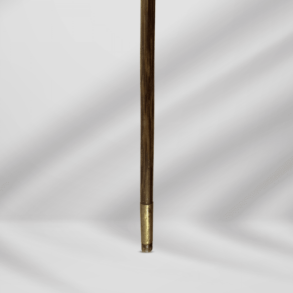 Antique Vintage Ivory Knob Handle Best Walking Stick Cane Brown