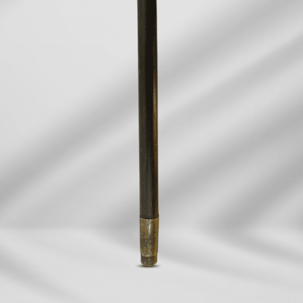 Elegent Antique Ivory Knob Handle Best Walking Stick Cane Signed In 1851
