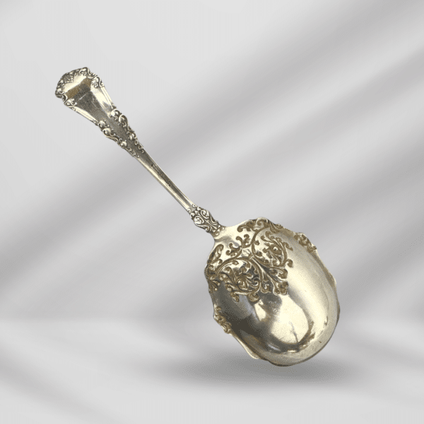 Vintage Sterling Serving Spoon