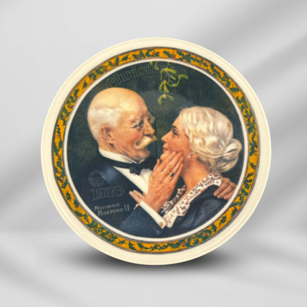 Vintage Limited Edition Norman Rockwell On Porcelain Plate 