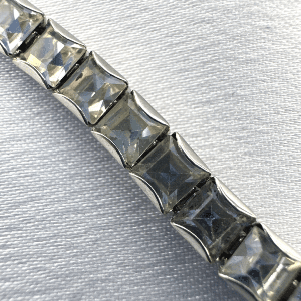 Austrian High Quality Square Crystal Vintage Bracelet / Fashion Vintage Crystal Bracelet