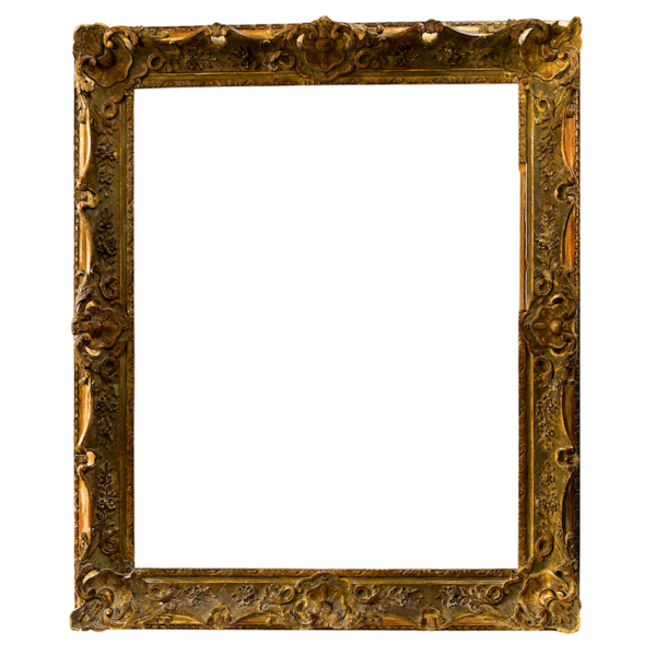 French 19th century Carved Large Antique Frame